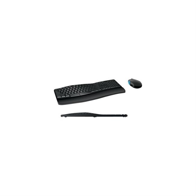 Microsoft Sculpt Comfort Desktop Tastatur/Maus-Set kabellos 2.4 GHz Deutsch