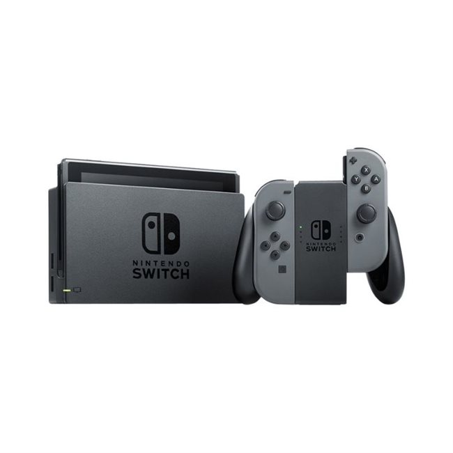 Nintendo Switch Spielkonsole Full HD Schwarz (neue Edition) Modell 2019