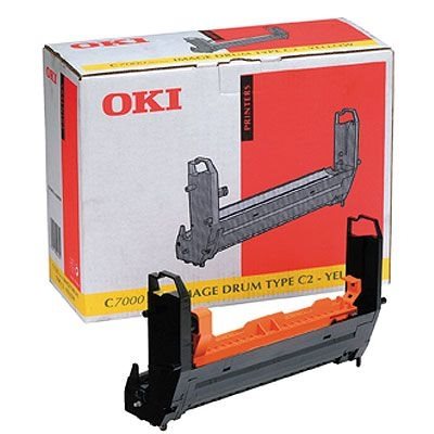 OKI Bildtrommel gelb für C7000/C7200/C7400