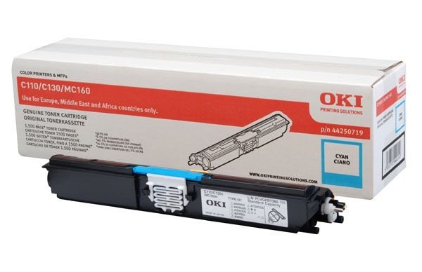 Oki Toner cyan für C110/130 - 44250719