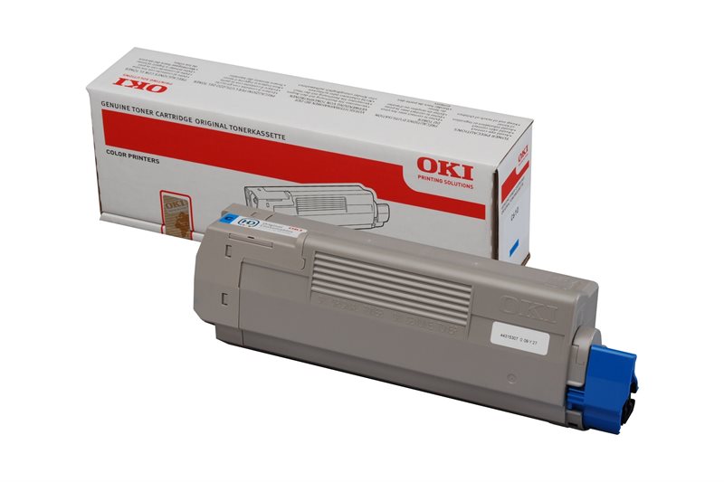 Oki Toner cyan für C610 - 44315307 Oki Toner cyan für C610 - 44315307