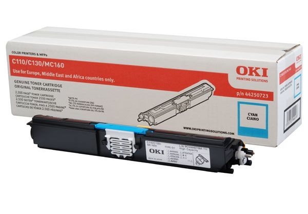 Oki Toner cyan HC für C110/130 - 44250723