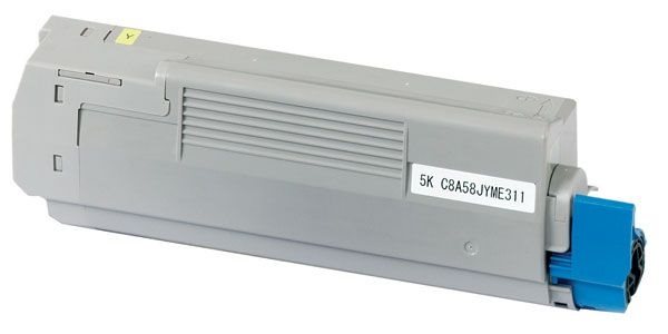 Oki Toner gelb für C5850/5950, 43865721 Oki Toner gelb für C5850/5950, 43865721