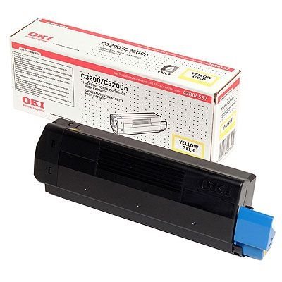 Oki Toner gelb, für Oki C3200 Oki Toner gelb, für Oki C3200