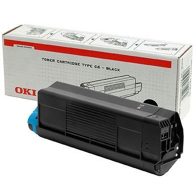 OKI Toner Original für C5100, schwarz, 42127408 OKI Toner Original für C5100, schwarz, 42127408