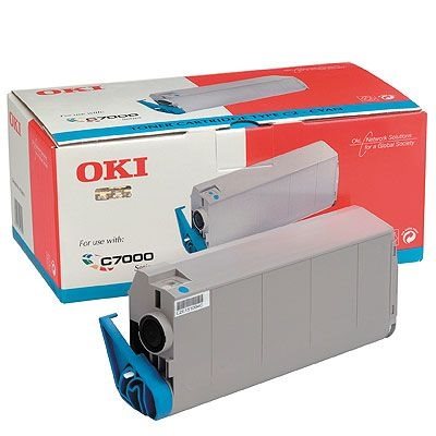 OKI Toner Original für C7000/C7200/C7400, cyan OKI Toner Original für C7000/C7200/C7400, cyan