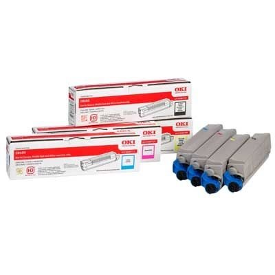 OKI Toner-Rainbowkit Original für C8600/C8800 OKI Toner-Rainbowkit Original für C8600/C8800