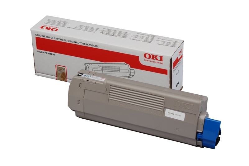 Oki Toner schwarz für C610 - 44315308 Oki Toner schwarz für C610 - 44315308