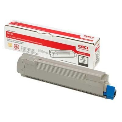 Oki Toner schwarz, für Oki C8600/C8800, 43487712