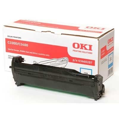 Oki Trommel cyan, für Oki C3300n/C3400n, 43460207 Oki Trommel cyan, für Oki C3300n/C3400n, 43460207