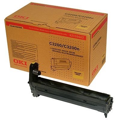 Oki Trommel gelb, für Oki C3200, 42126662
