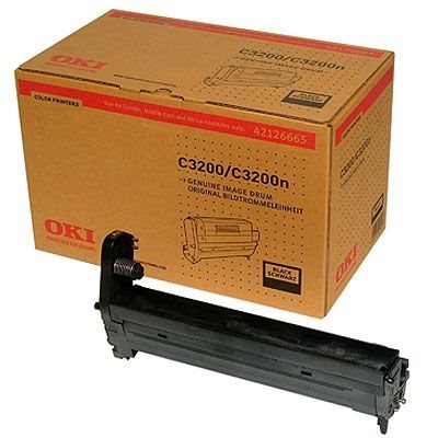 Oki Trommel schwarz, für Oki C3200, 42126665
