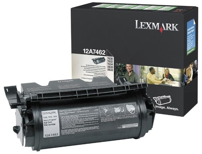 Original Druckkassette für Lexmark T630 - 12A7462 Original Druckkassette für Lexmark T630 - 12A7462
