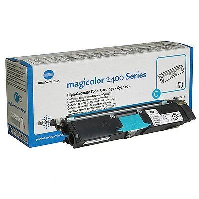 Original Toner für Konica magicolor 2400W, cyan