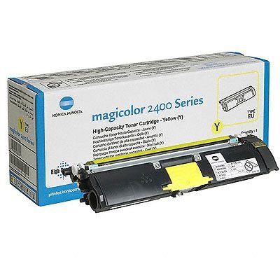 Original Toner für Konica magicolor 2400W, gelb Original Toner für Konica magicolor 2400W, gelb
