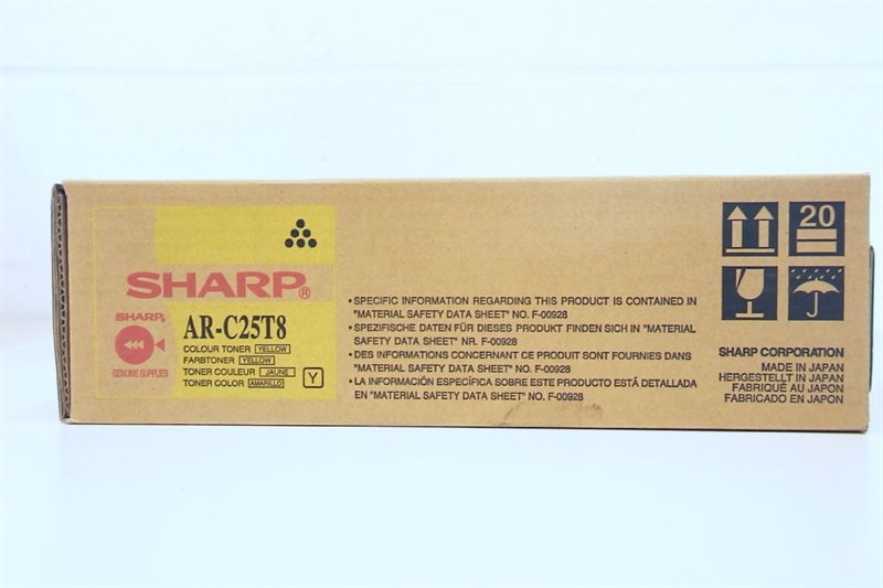 Original Toner für Sharp AR-C150, yellow
