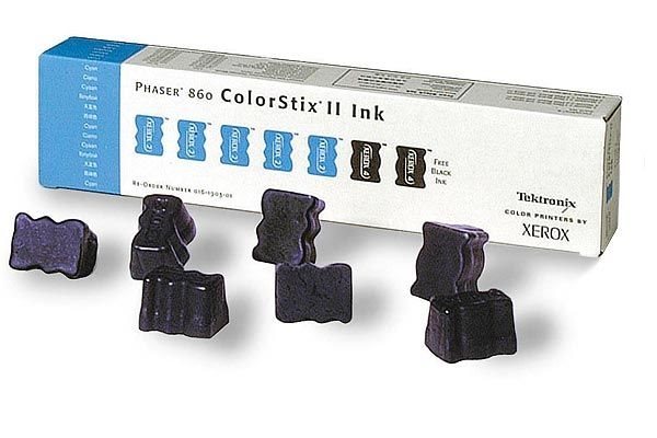Original Toner für Xerox Phaser 860 cyan Original Toner für Xerox Phaser 860 cyan