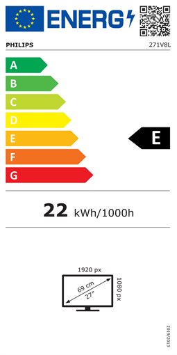 Philips V-line 271V8L 68,6 cm (27 Zoll) - 1920 x 1080 Full HD