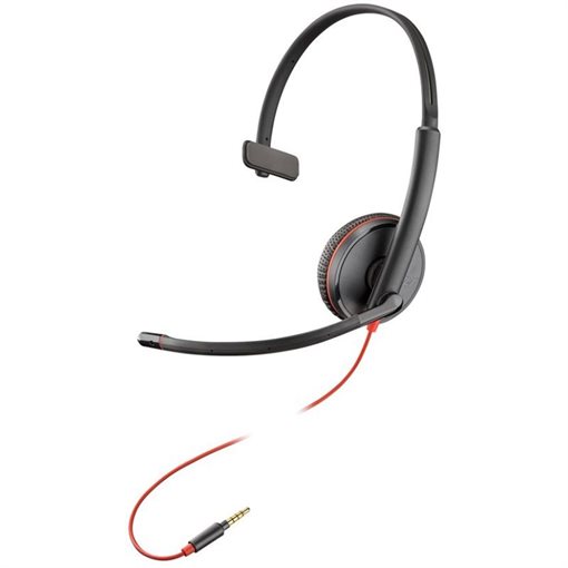 Poly Blackwire 3215 Kabelgebunden für Skype mit USB-C Poly Blackwire 3215 Kabelgebunden für Skype mit USB-C