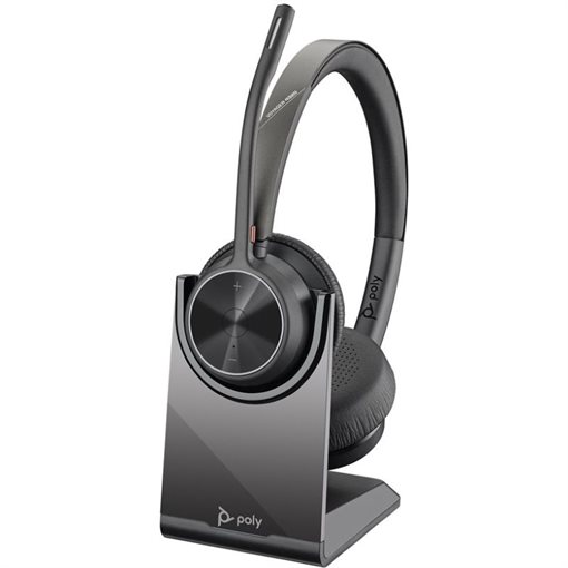 Poly Voyager 4300 UC Series 4320 Headset On-Ear Bluetooth kabellos USB-A
