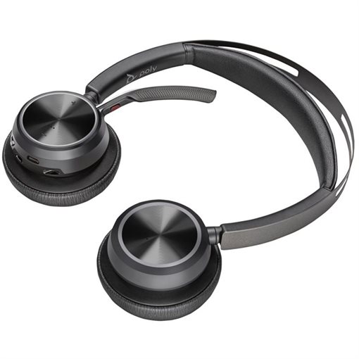 Poly Voyager Focus 2 Kabellos für MS Teams mit USB-C incl, Ladestation Poly Voyager Focus 2 Kabellos für MS Teams mit USB-C incl, Ladestation