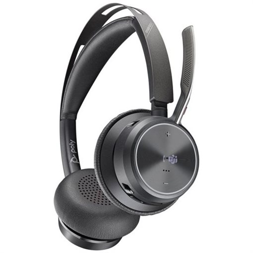 Poly Voyager Focus 2 UC Headset On-Ear Bluetooth USB-A Microsoft Teams
