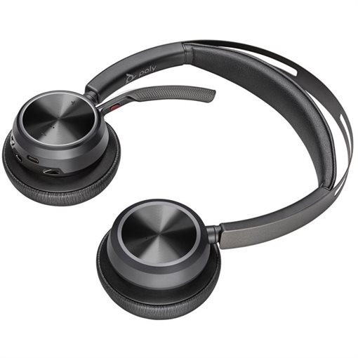 Poly Voyager Focus 2 UC Headset On-Ear Bluetooth USB-C Zoom