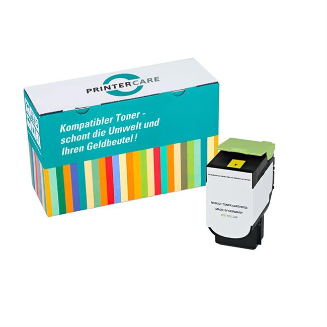 Printer Care HC Toner gelb kompatibel zu: Lexmark 71B2HY0