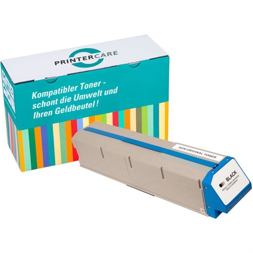 Printer Care HC toner black compatible to: OKI 45536508