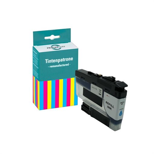 Printer Care ink cyan compatible to: Brother LC3237C