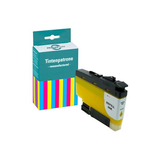 Printer Care Tinte gelb kompatibel zu: Brother LC3239XLY