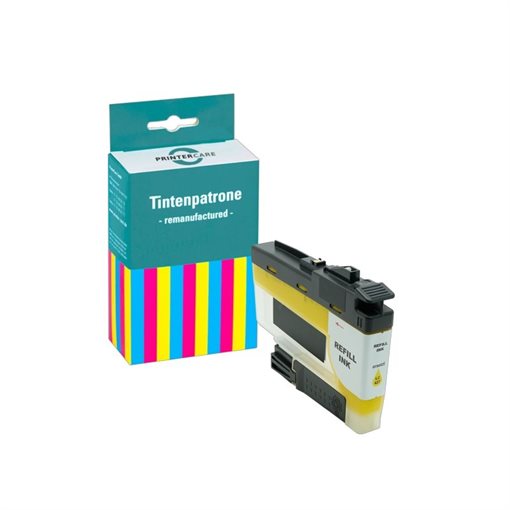 Printer Care ink yellow compatible to: Brother LC427Y
