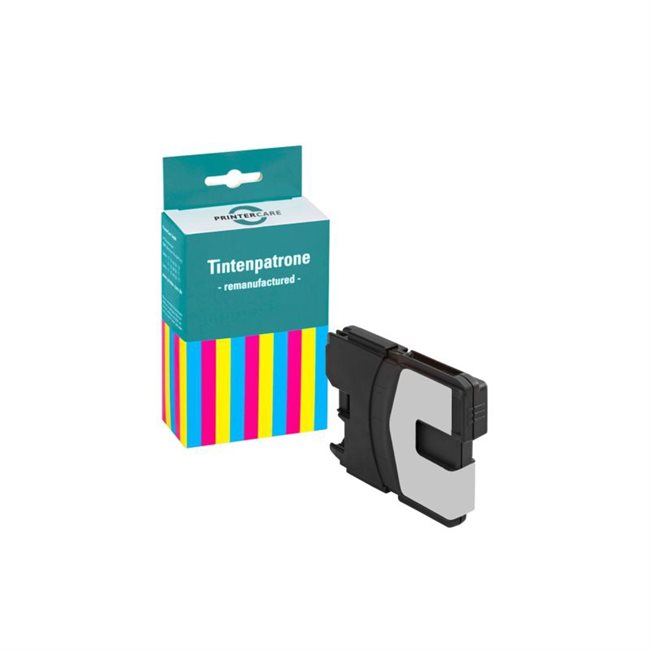 Printer Care Tinte schwarz kompatibel zu Brother LC-980BK