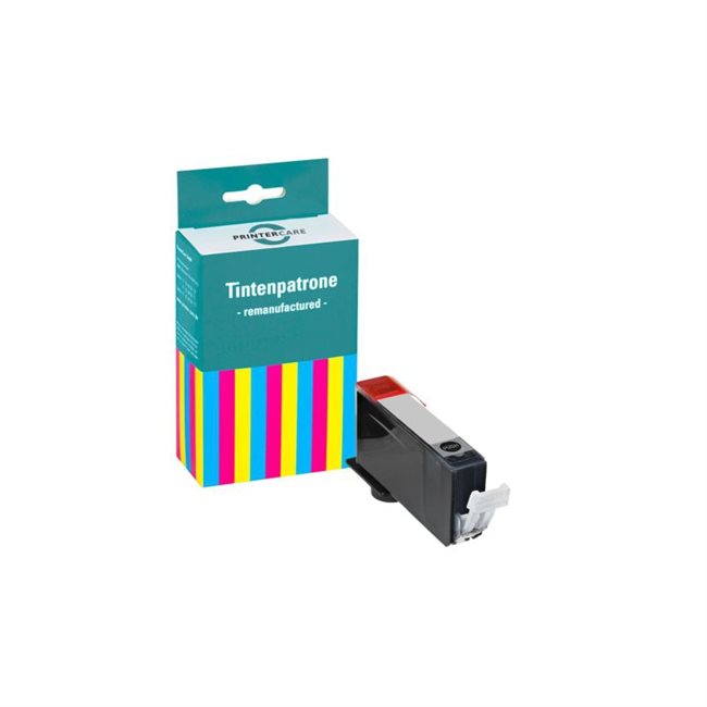 Printer Care Tinte schwarz kompatibel zu Canon CLI-521BK