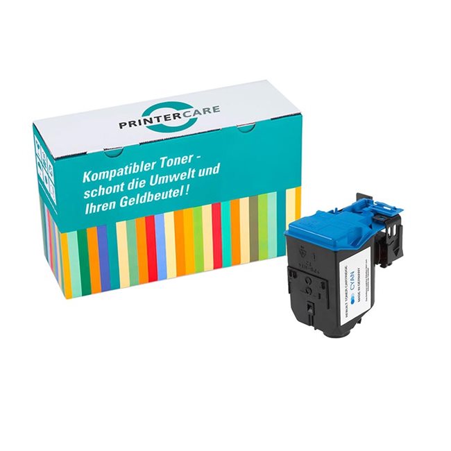 Printer Care Toner cyan kompatibel zu: Epson C13S050749