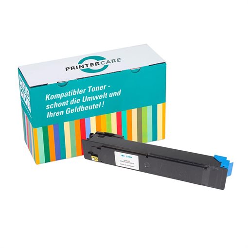 Printer Care toner cyan compatible to: KYOCERA 1T02R4CNL0