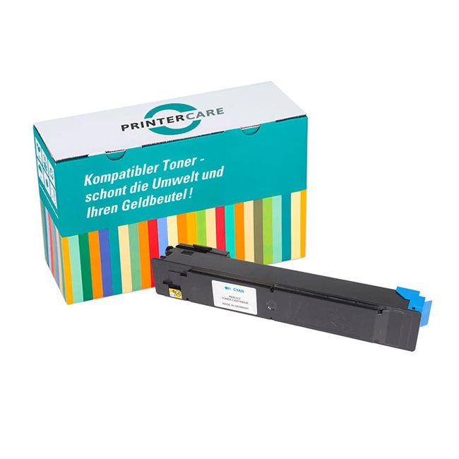 Printer Care Toner cyan kompatibel zu: KYOCERA 1T02R5CNL0