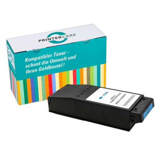 Printer Care toner cyan compatible to: OKI 09006127
