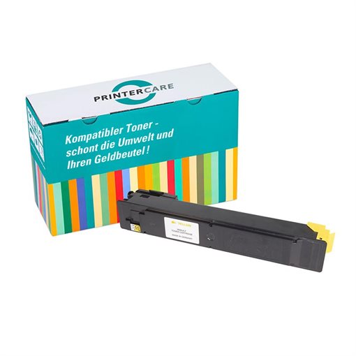 Printer Care toner yellow compatible to: KYOCERA 1T02R4ANL0