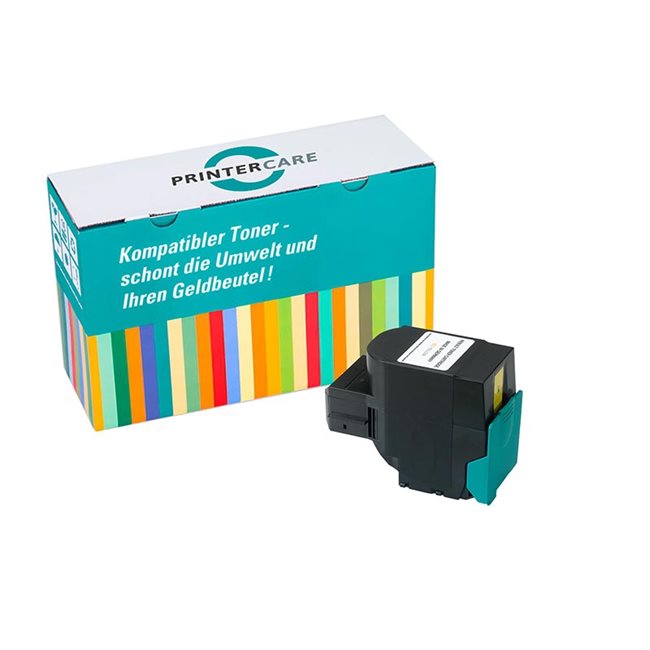 Printer Care Toner gelb kompatibel zu: Lexmark 24B6010
