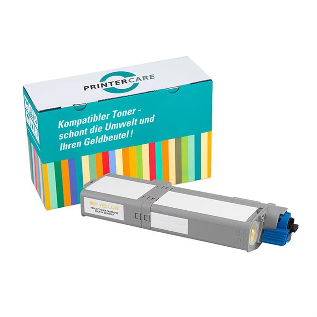 Printer Care Toner gelb kompatibel zu: OKI 46490605