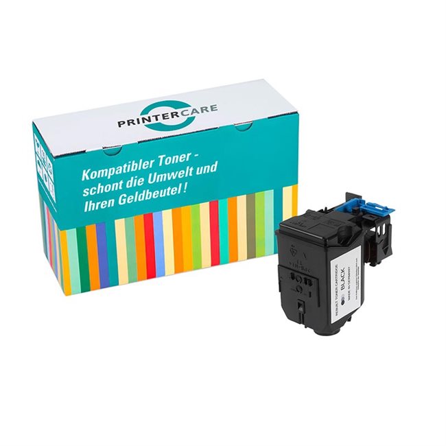 Printer Care toner black compatible to: Epson C13S050750