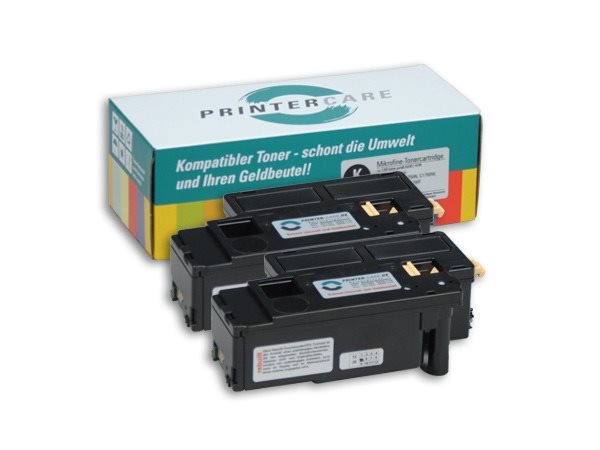 PrinterCare Doppelpack Toner BKHC PC-C1700BKHC2