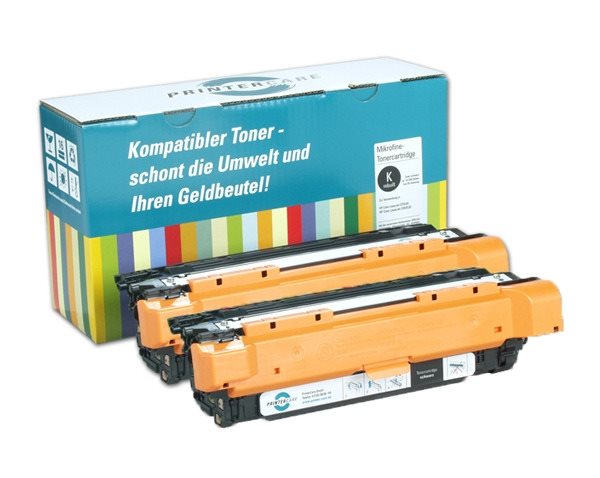 PrinterCare Doppelpack Toner BKHC PC-CLJCP3525-BK
