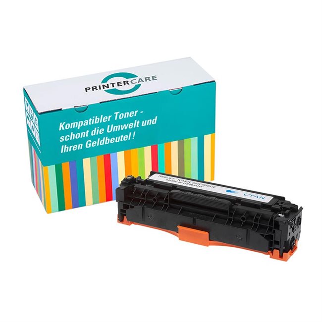 PrinterCare Toner cyan kompatibel zu CF381A