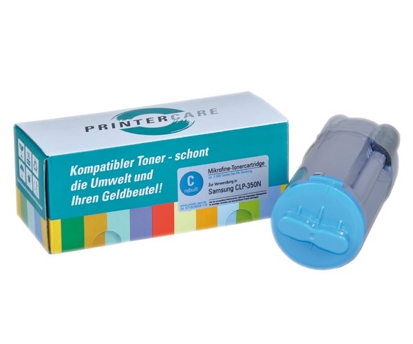 PrinterCare Toner cyan - PC-CLP350-C