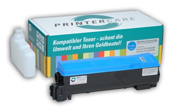 PrinterCare Toner cyan - PC-TK560-C