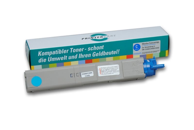 PrinterCare Toner HC cyan - C3300/3400/3450-C