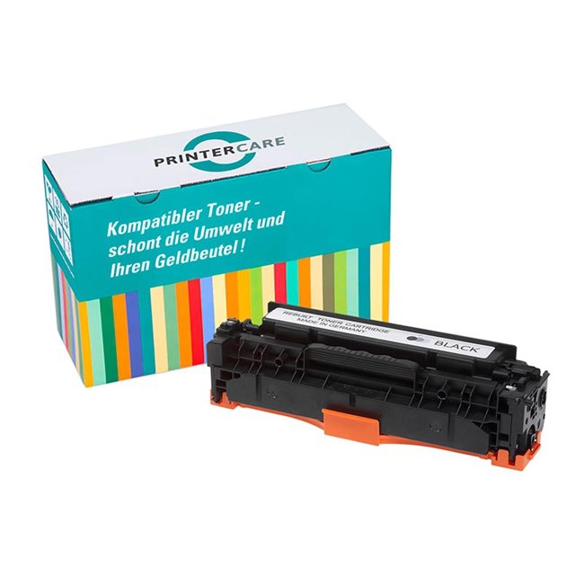 PrinterCare Toner schwarz kompatibel zu CF380X