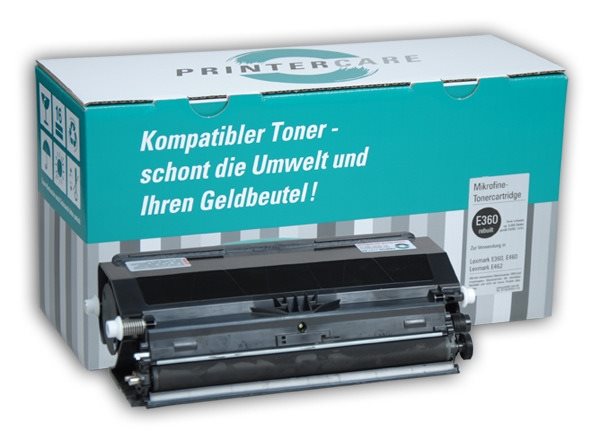 PrinterCare Toner schwarz - PC-E360